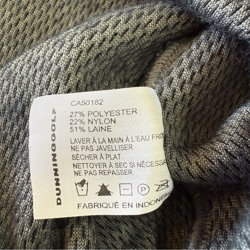 Dunning Golf Wool Blend Quarter Zip Pullover Size M - Picture 4 of 4